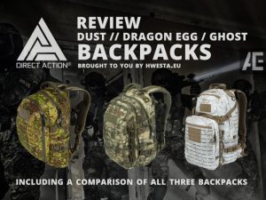 REVIEW // DIRECT ACTION DUST, GHOST & DRAGON EGG BACKPACK