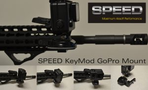 Speed Airsoft // GoPro KeyMod Rail Mount