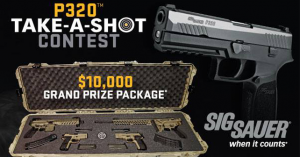 Sig Sauer P320 Take-A-SHOT Contest