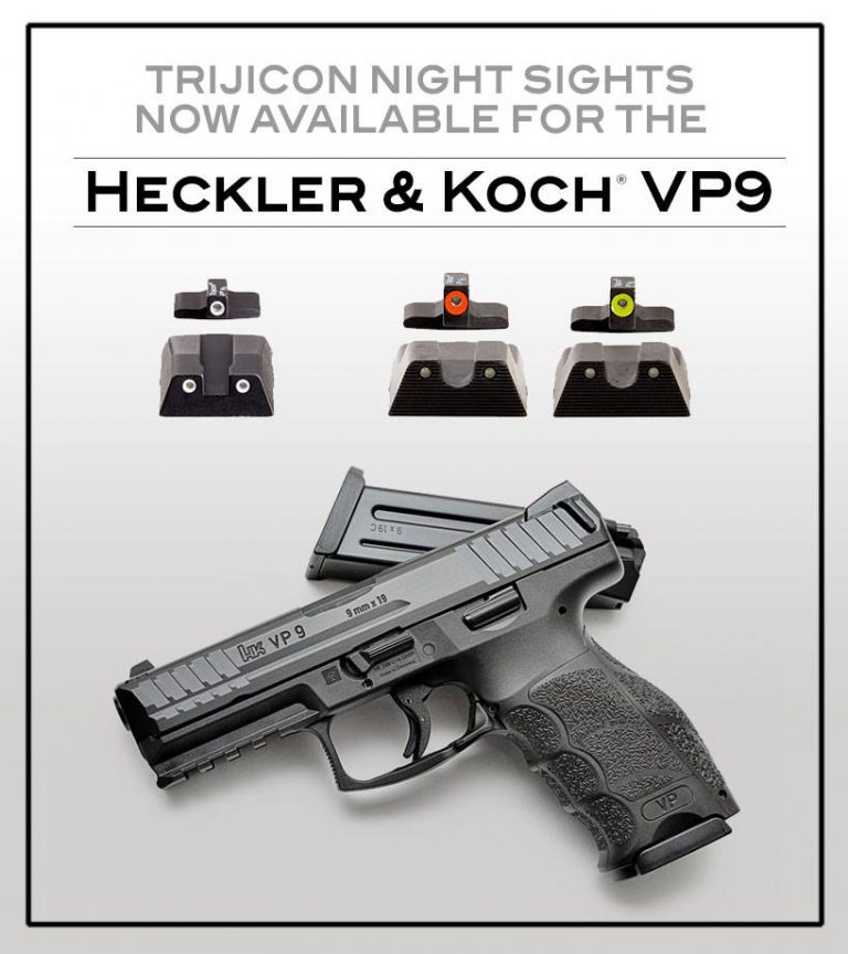 Trijicon // Heckler & Koch VP9 Night Sights