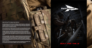 FirstSpear V8 Catalog