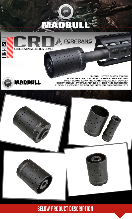 MADBULL // NEW LICENSED FERFANS CRD