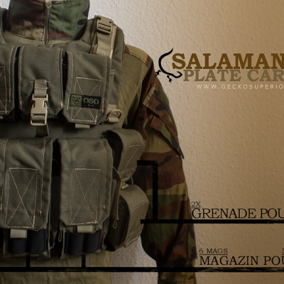 PROJECT GECKO & OSO GEAR – SALAMANDRA PLATE CARRIER