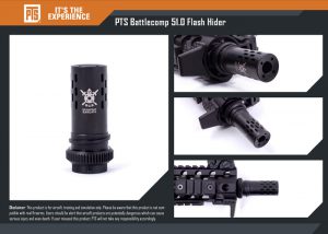 PTS Syndicate //New Battlecomp Flash Hider & 1911 Shockplate