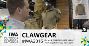 IWA 2015 // CLAW GEAR – Jackets, Pants & Shirts
