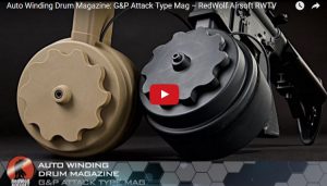 Redwolf Airsoft // G&P Auto Winding Drum Magazine