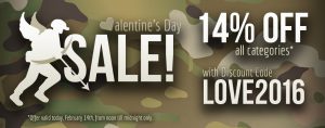 Military1st // Valentine’s Day Sale