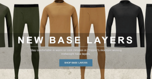 PROPPER // New Midweight Base Layers