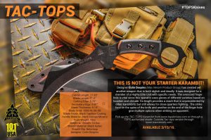 Tops Knives // Tac-Tops Karambit Knife