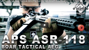 Airsoft Evike [The Gun Corner] // APS ASR-118 Boar Tactical AEG