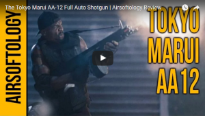Airsoftology // Tokyo Marui AA-12 Full Auto Shotgun Review