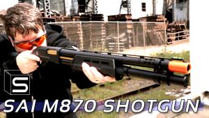 Airsoft Evike // Salient Arms M870 Airsoft Shotgun