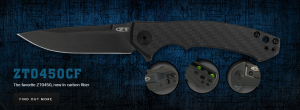 Zero Tolerance // New ZT0450CF Folding Knife