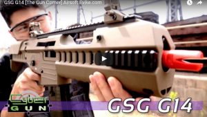 Airsoft Evike [The Gun Corner] // Cybergun GSG G14 AEG