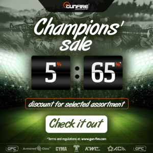 Gunfire // Champions Sale