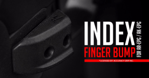 Strike Industries // New Index Finger Bump for AR15 & AK Grips