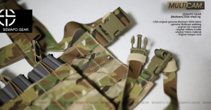 Semapo Gear // DG Chest Rig in MultiCam & AOR1 in stock