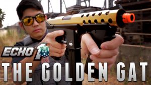 Airsoft Evike [The Gun Corner] // Echo1 Golden General Assault Tool AEG