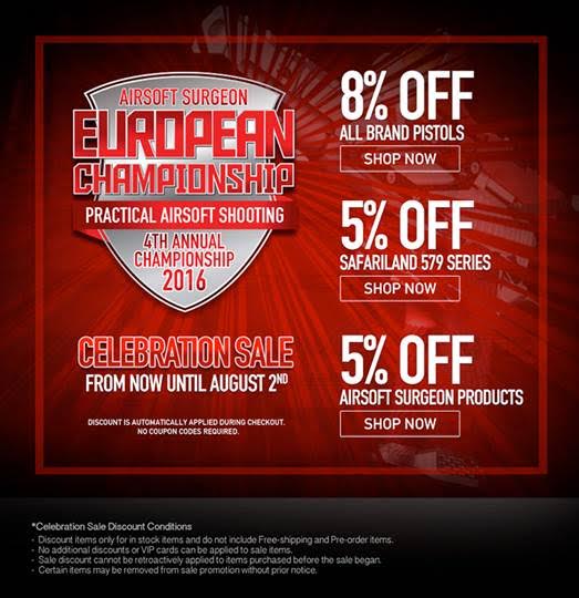 Redwolf Airsoft // Airsoft Surgeon European Championship Sale