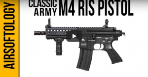 Airsoftology // Classic Army M4 RIS Pistol Review