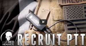 Airsoft Evike // Code Red Headsets Recruit PTT