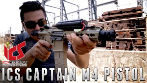 Airsoft Evike [The Gun Corner] // ICS Captain M4 Pistol