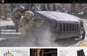 Sig Sauer // New Website