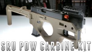 Airsoft Evike [The Gun Corner] // SRU 3D Printed PDW Carbine Kit