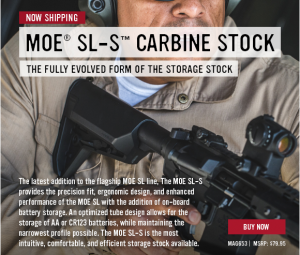Magpul // MOE SL-S Carbine Stock Now Shipping