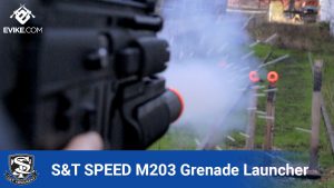 Airsoft Evike // S&T SPEED 40mm M203 Airsoft Grenade Launcher