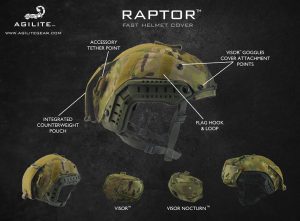 Agilite -Raptor Helmet Cover