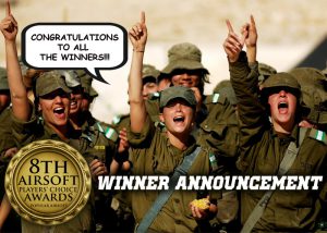 Winner Of The 8th Airsoft Players Choice Awards