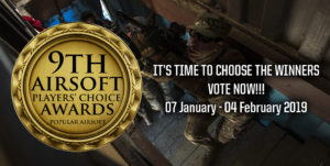 9th Airsoft Players Choice Awards Voting Period!