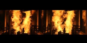 NYCO vs. PES/CO Burn Test by Cordura