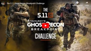 The 5.11 Ghost Recon Breakpoint Challenge