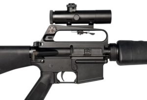 Brownells 4X Retro Carry Handle Optic