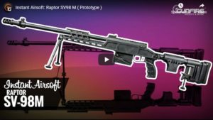 Instant Airsoft – Raptor SV-98M (Prototype)