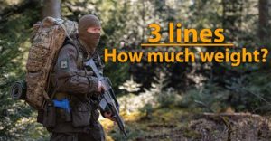 How much does Military Gear weight? – 3 Lines
