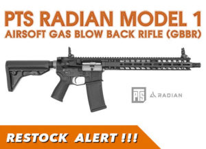 PTS GBBR Mega Arms + Radian Restock