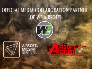 Official Media Partnership announcement with WE Airsoft