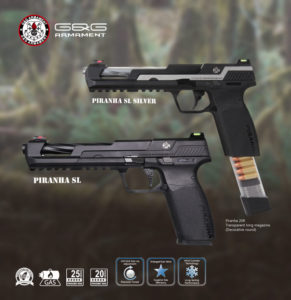 G&G Armament New Piranha SL Pistol Series