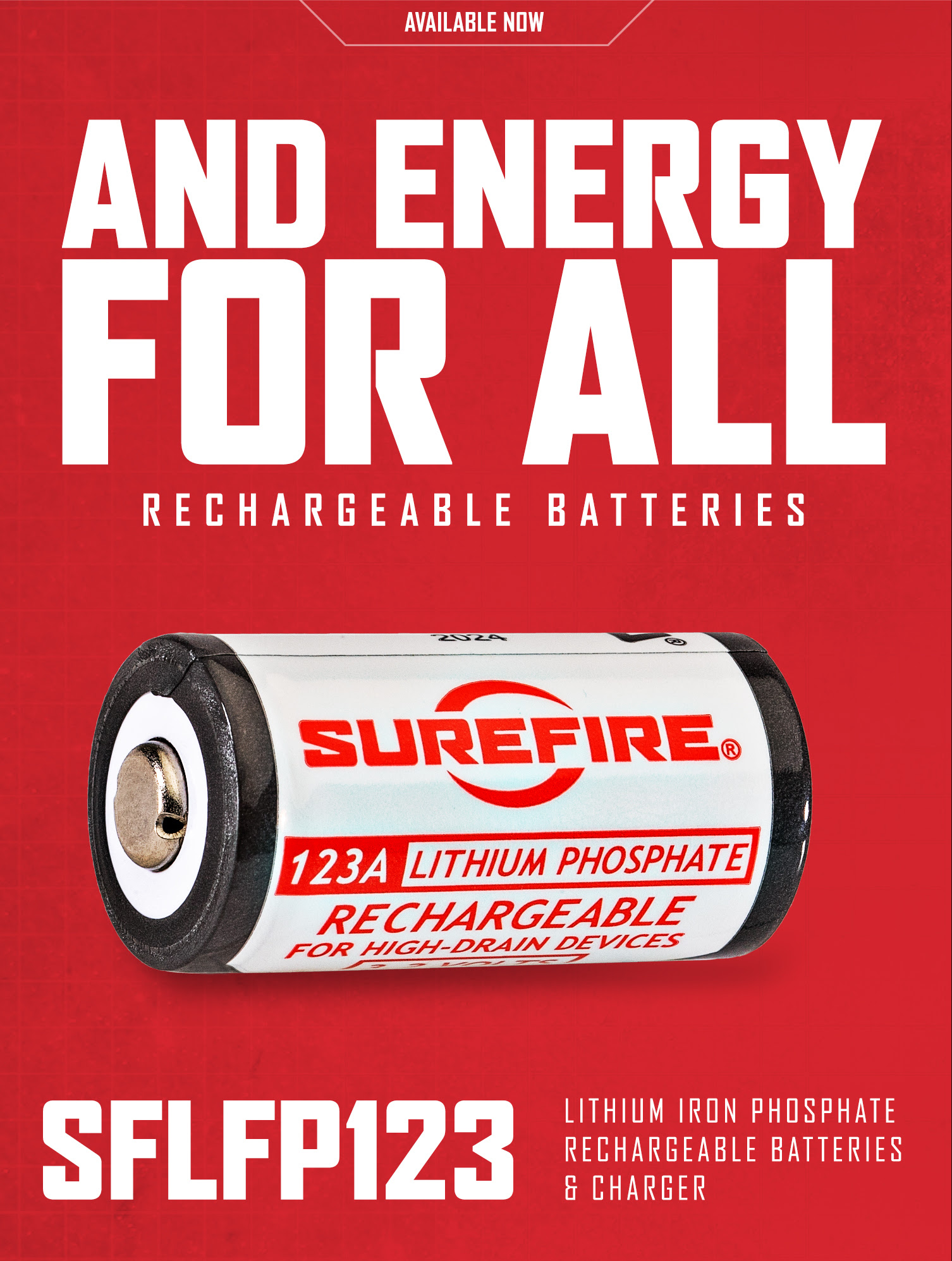 SFLFP123 Batteries - SureFire