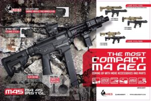 Ares – M45X-S AEG Now Available at Gunfire
