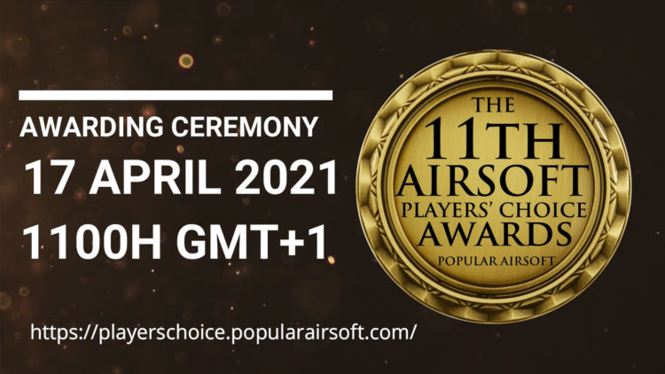 Airsoft Players’ Choice Awards Virtual Awarding Ceremony