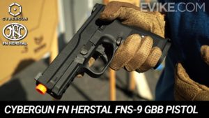 Evike – Cybergun FN Herstal FNS-9 GBB Pistol – Overview