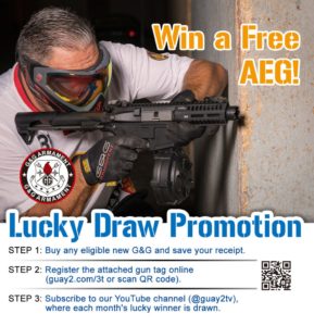 G&G Armament Lucky Draw March 2021