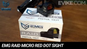 Evike – EMG Raid Pistol Dot Micro Red Dot Sight – Overview