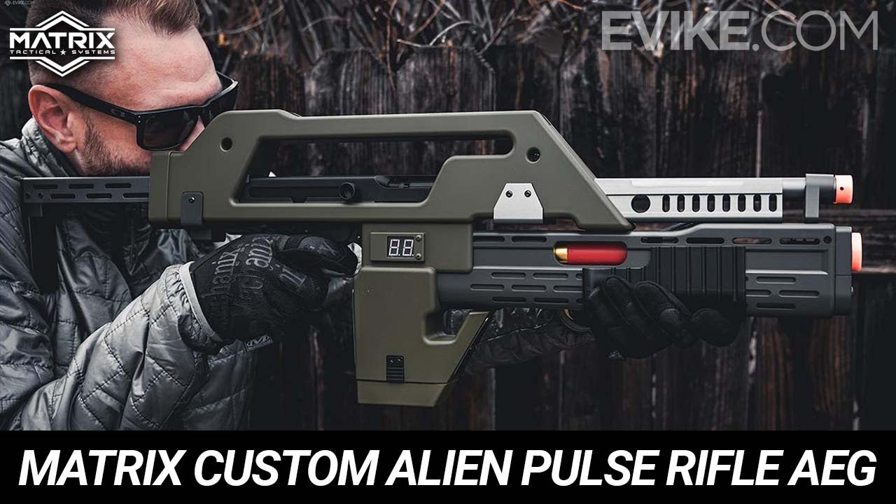 Evike Matrix Alien Pulse Rifle Airsoft AEG Review