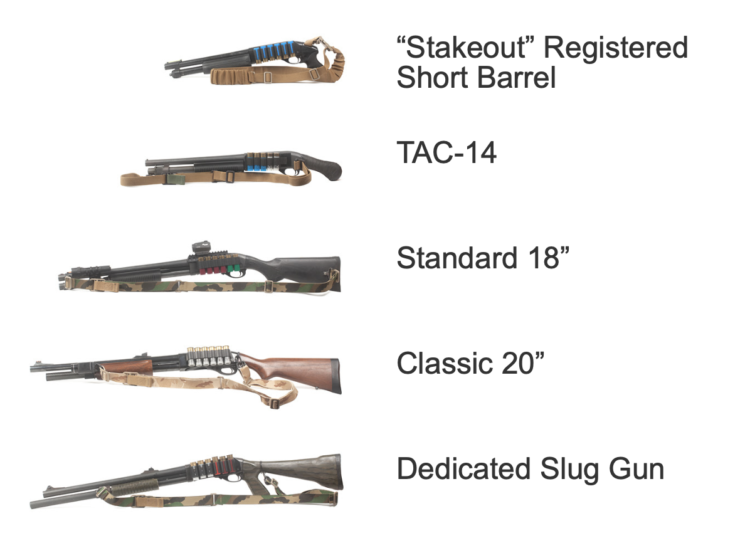 Shotguns and Slings