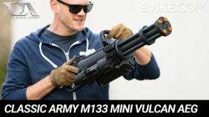 Evike – Classic Army M133 Mini Vulcan AEG Review